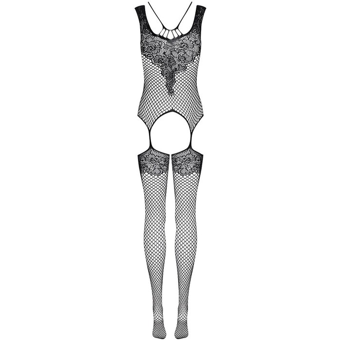Ажурный комбинезон с красивой зоной декольте и интимным доступом - Spicy. Фотография 6.