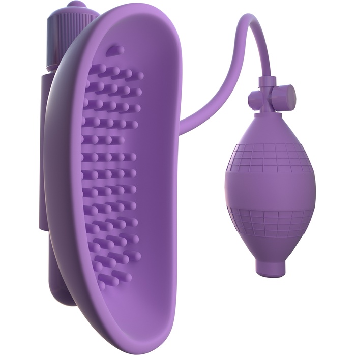 Сиреневая вакуумная вибропомпа для вагины Sensual Pump-Her - Fantasy For Her. Фотография 2.