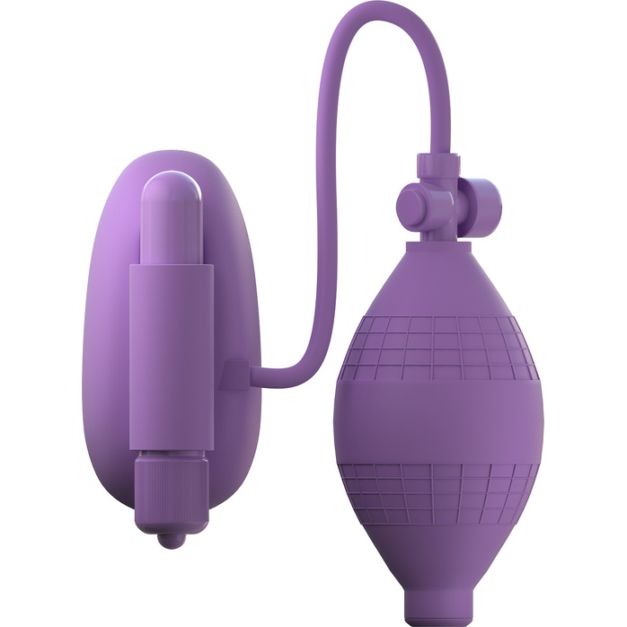 Сиреневая вакуумная вибропомпа для вагины Sensual Pump-Her - Fantasy For Her. Фотография 3.