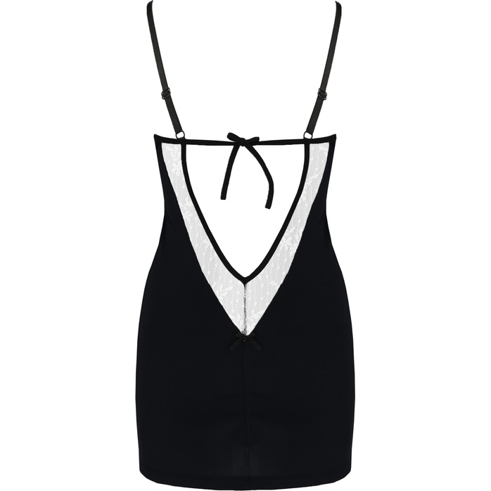 Облегающая сорочка с полупрозрачной кружевной вставкой Nea. Фотография 5.