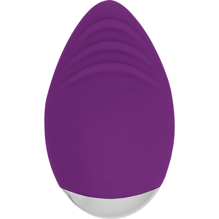 Фиолетовый клиторальный стимулятор Nanci - 10,5 см - Simplicity. Фотография 2.
