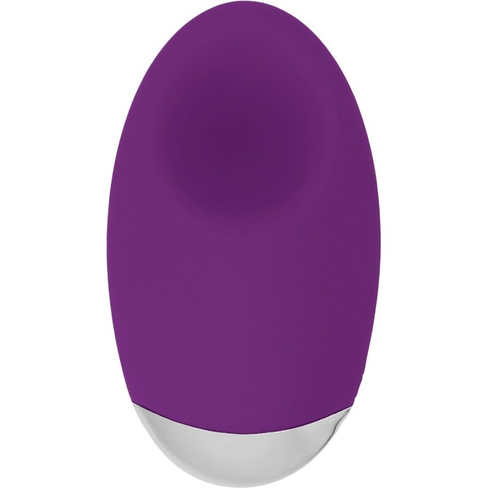 Фиолетовый клиторальный вибростимулятор Ynez - 11,5 см - Simplicity