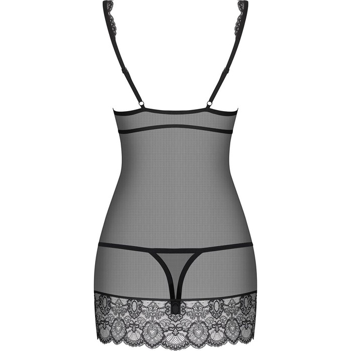 Полупрозрачная сорочка с лифом на косточках - Sexy. Фотография 4.