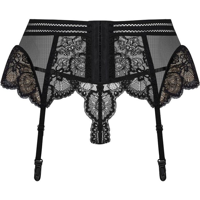Изысканный кружевной пояс для чулок на крючках - Sexy. Фотография 4.