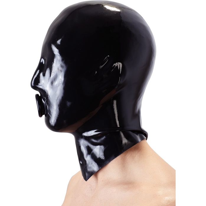 Шлем-маска на голову с отверстием для рта - Late X. Фотография 2.