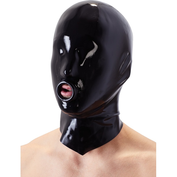 Шлем-маска на голову с отверстием для рта - Late X