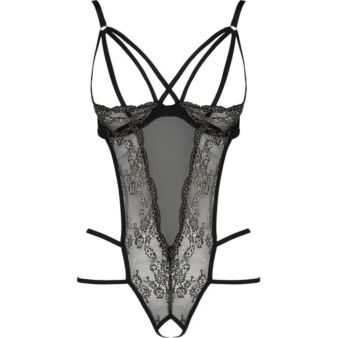 Восхитительное кружевное боди Valery с открытым лифом и доступом. Фотография 3.