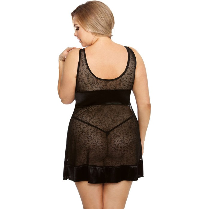 Элегантная сорочка Elisya с плотным лифом - Gorgeous+. Фотография 2.