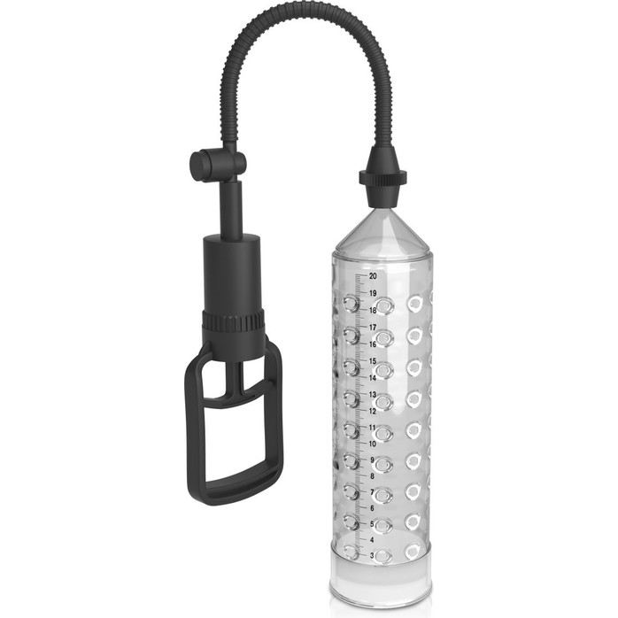 Прозрачная ручная вакуумная помпа с насосом Penis Enlargement Pump - Classix