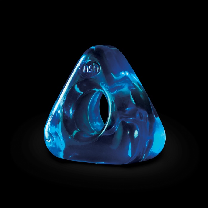Синее треугольное эрекционное кольцо RENEGADE JUNK PUSHER - Renegade