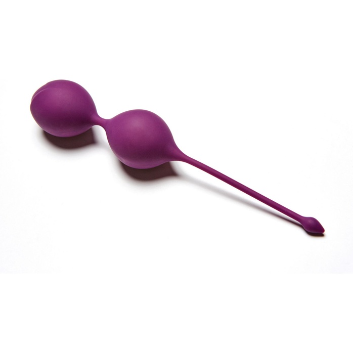 Фиолетовые вагинальные шарики Кегеля со смещенным центом тяжести Delta - Lyra collection. Фотография 2.