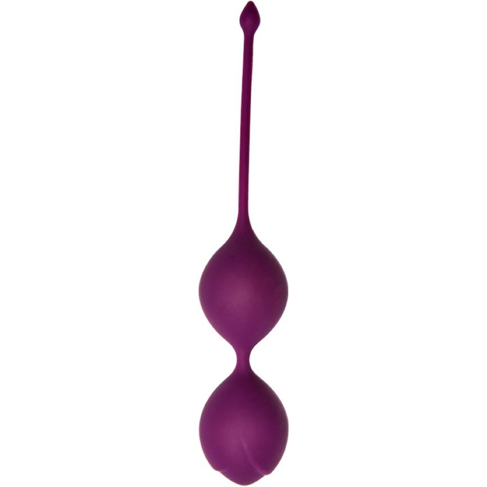 Фиолетовые вагинальные шарики Кегеля со смещенным центом тяжести Delta - Lyra collection