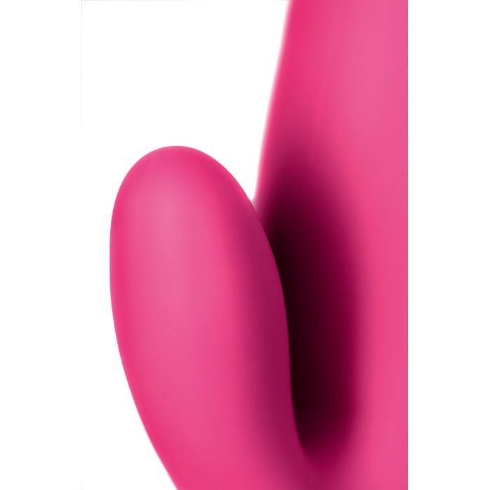 Ярко-розовый вибратор Satisfyer Mr. Rabbit с клиторальным отростком - 22,1 см. Фотография 7.