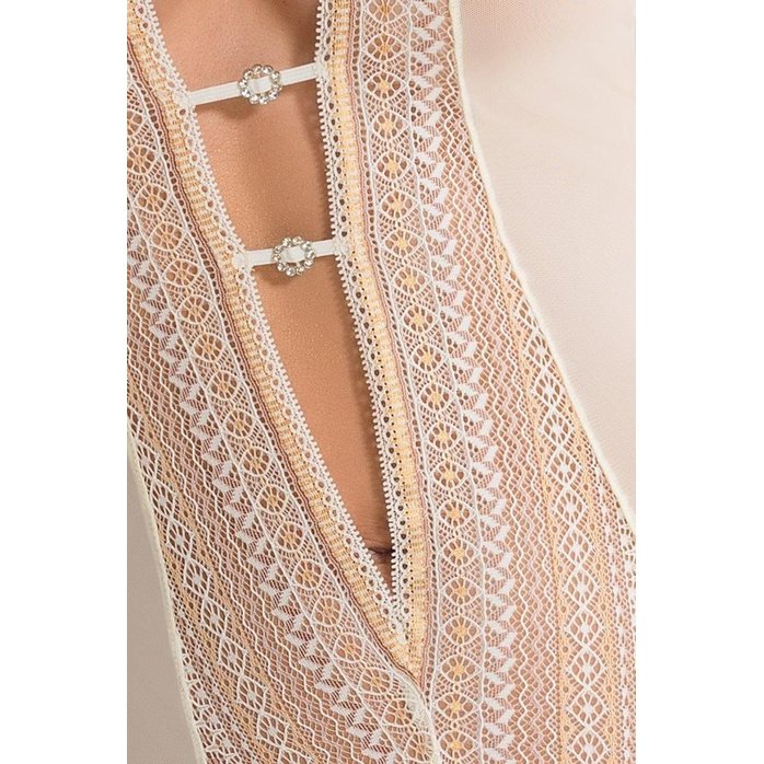 Очаровательное боди Clarisse с перемычками на вырезе. Фотография 4.