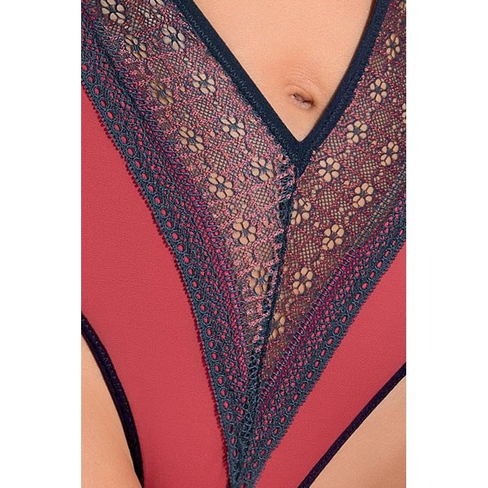 Шикарное боди Sylviane с треугольным вырезом под лифом. Фотография 3.