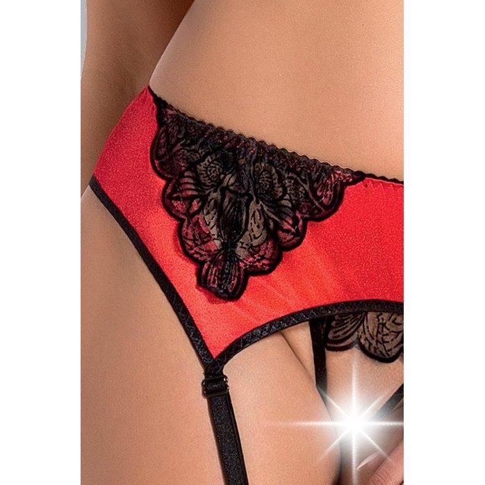 Чарующий комплект Lauren с открытым лифом и трусиками. Фотография 5.