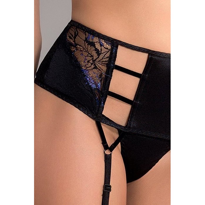 Шикарный комплект с открытой грудью и блестящим кружевом Meredith. Фотография 3.