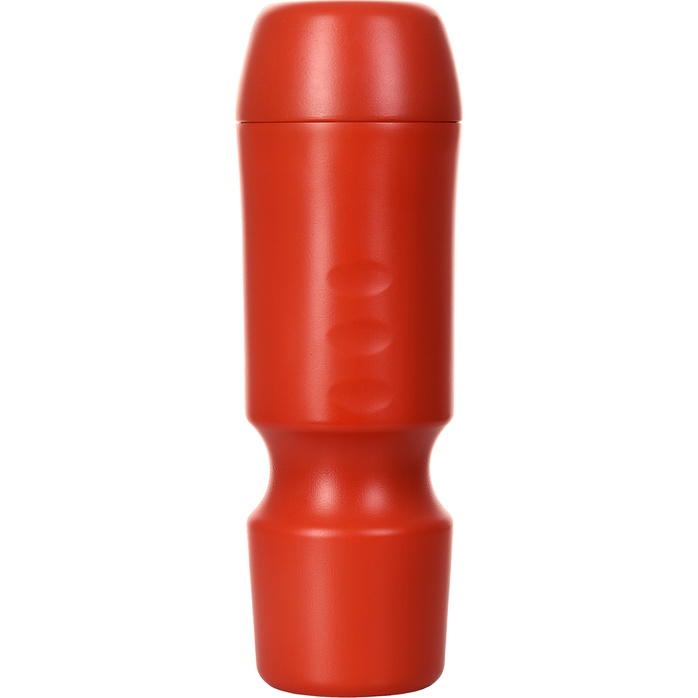 Мастурбатор-вагина A-Toys в красной колбе. Фотография 3.