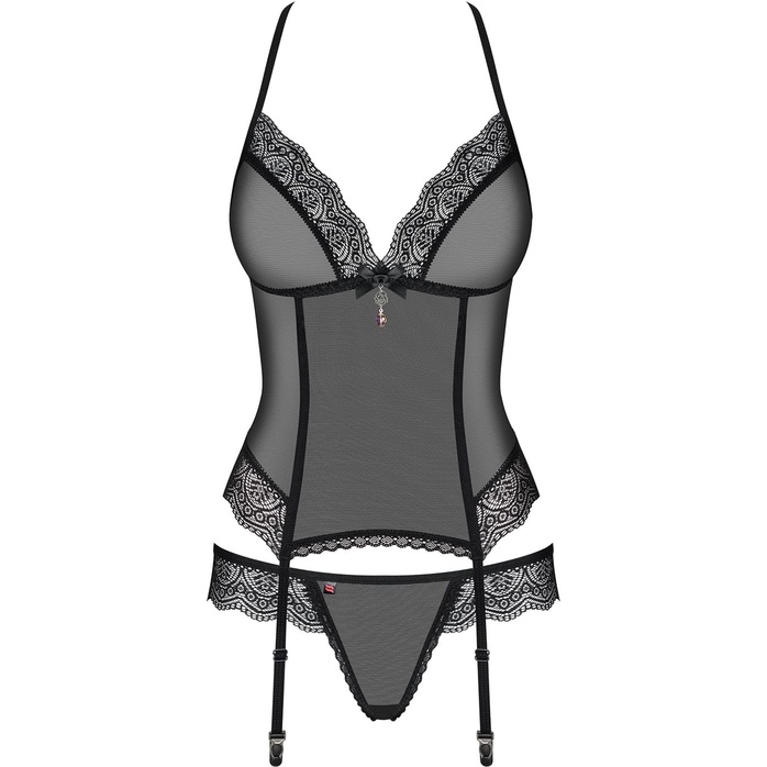 Волнующий полупрозрачный корсаж - Sexy. Фотография 3.