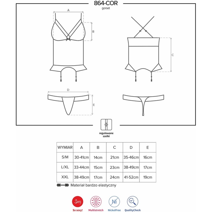 Волнующий полупрозрачный корсаж - Sexy. Фотография 5.