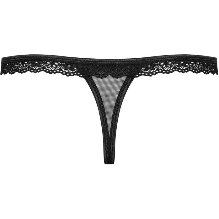 Пикантные трусики-стринги с кружевом - Sexy. Фотография 4.