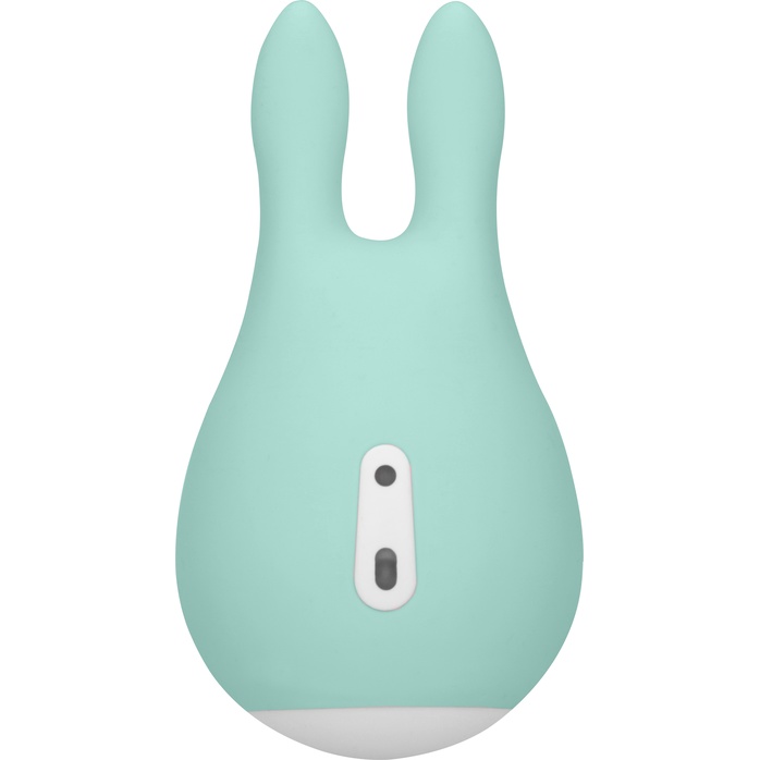 Зеленый клиторальный стимулятор Sugar Bunny - 9,5 см - Loveline