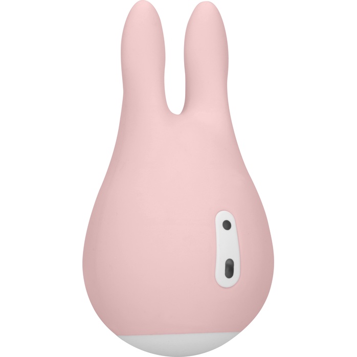 Розовый клиторальный стимулятор Sugar Bunny - 9,5 см - Loveline. Фотография 2.