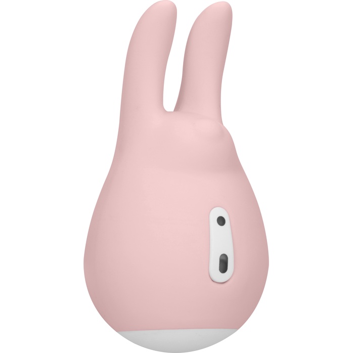 Розовый клиторальный стимулятор Love Bunny - 9,4 см - Loveline. Фотография 2.
