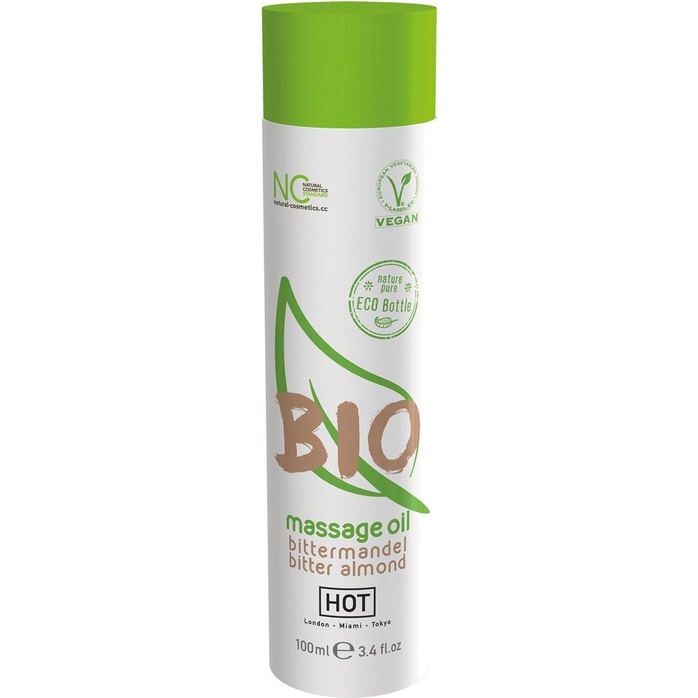Массажное масло BIO Massage oil bitter almond с ароматом миндаля - 100 мл - BIO