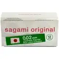 Ультратонкие презервативы Sagami Original 0.02 - 12 шт.