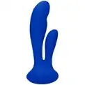 Синий вибратор G-Spot and Clitoral Vibrator Flair - 17,5 см.