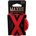 Ультратонкие презервативы в железном кейсе MAXUS Ultra Thin - 3 шт.