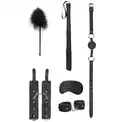 Черный игровой набор Beginners Bondage Kit