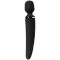 Черный вибратор Satisfyer Wand-er Woman