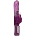 Фиолетовый вибратор-кролик Rotating Butterfly - 22,8 см.