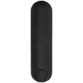 Черная перезаряжаемая вибропуля 7 Speed Rechargeable Bullet - 7,7 см.