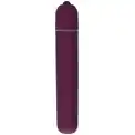 Фиолетовая вибропуля Bullet Vibrator Extra Long - 10,5 см.