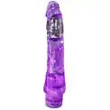 Фиолетовый вибратор-реалистик Mambo Vibe - 22,8 см.