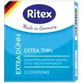 Ультратонкие презервативы RITEX EXTRA DUNN - 3 шт.
