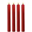 Набор из 4 красных восковых свечей Teasing Wax Candles Large