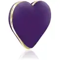 Фиолетовый вибратор-сердечко Heart Vibe