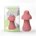 Розовый перезаряжаемый клиторальный стимулятор-грибочек Protruding Mushroom