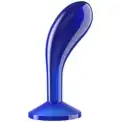 Синяя анальная втулка Flawless Clear Prostate Plug 6.0 - 15 см.