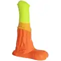 Оранжево-жёлтый фаллоимитатор  Пегас Large   - 26,5 см.