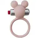 Розовое эрекционное виброколечко Emotions Minnie Light pink