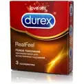 Презервативы Durex RealFeel для естественных ощущений - 3 шт.