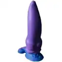 Фиолетовый фаллоимитатор  Зорг small  - 21 см.