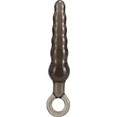  Дымчатая фигурная анальная ёлочка ANAL STICK 14 см 