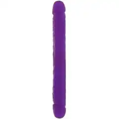  Двойной фиолетовый фаллоимитатор DOUBLE DONG LAVENDER 30 см 