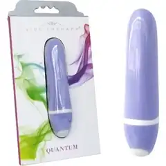  Мини-вибромассажер Quantum из серии VIBE THERAPY 9 см 